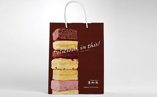 德州進步糕點廠宣傳單 易拉寶 手提袋設計