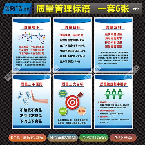 品質鑄就未來——劉不丁企業質量管理標語與宣傳標識